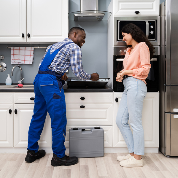 can you provide an estimate for cooktop repair before beginning any work in Numidia Pennsylvania